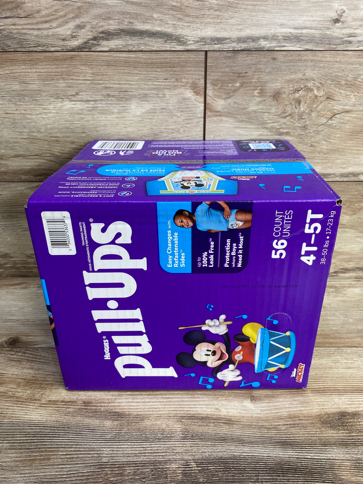 NEW Huggies Pull-Ups Boys' Training Pants, 56ct sz 4T-5T