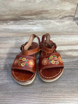 Mexican Floral Sandals sz 7c