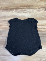 Cat & Jack Sparkly Shirt Black sz 2T