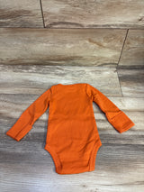 Just One You My Frist Halloween Bodysuit Orange sz Newborn