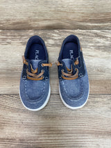 The Children's Place Toddler Boys Chambray Boat Shoes - Navy Sz 7c