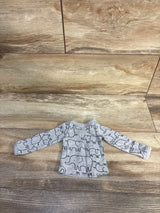 Just One You Kimono Shirt Grey sz Preemie