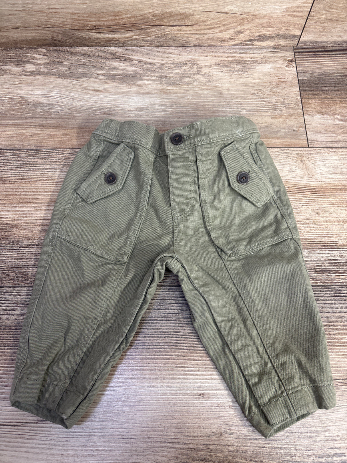 Banana Republic Denim Pull On Pants Green sz 6-12m