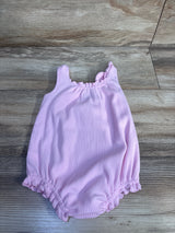 Old Navy Ribbed Bubble Romper Pink sz 6-12m