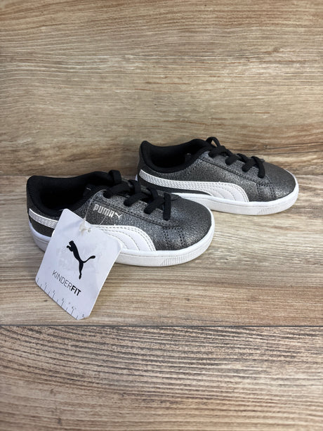 NEW Puma Vikky Glitz Sneakers Grey sz 6c - Me n Mommy To Be