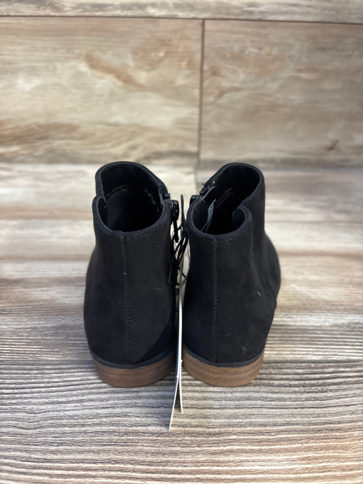 NEW Cat & Jack Penelope Zipper Booties Black sz 7c