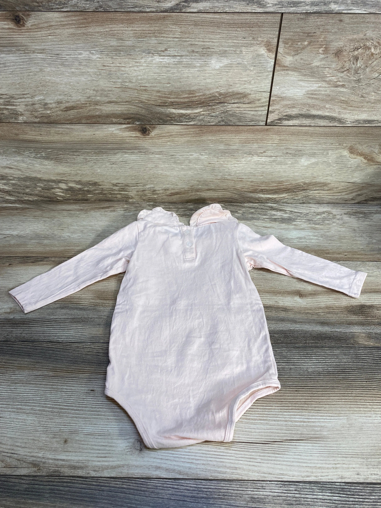 Floral Embroidered Bodysuit Pink sz 12-24m
