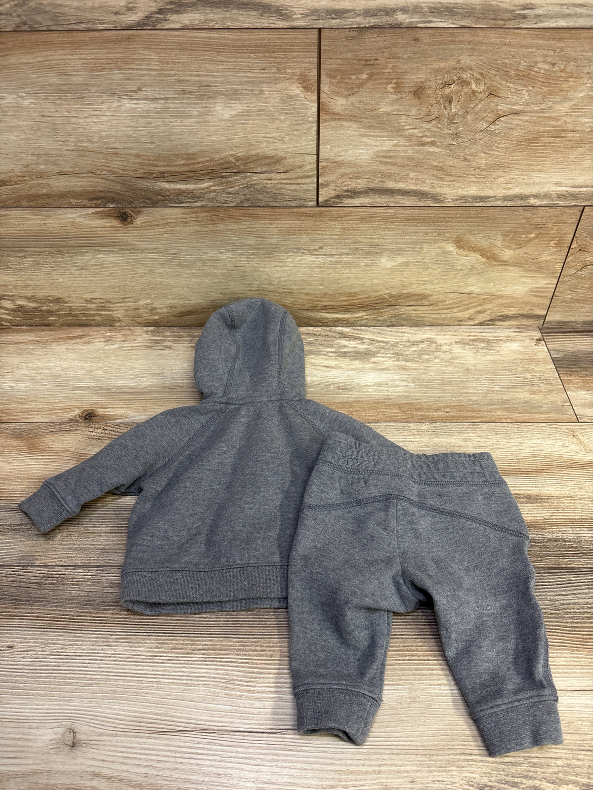Baby Gap GapFit 2pc Half-Zip Hoodie & Joggers Set Grey sz 0-3m