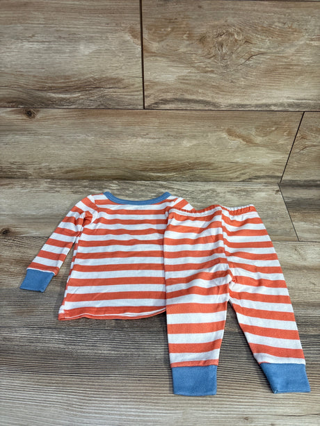 Disney 2pc Stitch Pumpkin Pajamas Orange sz 12m - Me n Mommy To Be