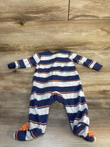 Just One You Striped Sleeper Blue sz 3m