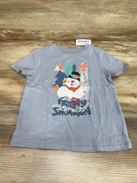 NEW Old Navy Frosty The Snowman Shirt Grey sz 3T - Me n Mommy To Be