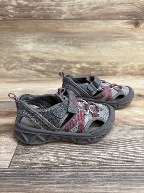 OshKosh Abe Sandals Grey sz 7c - Me n Mommy To Be