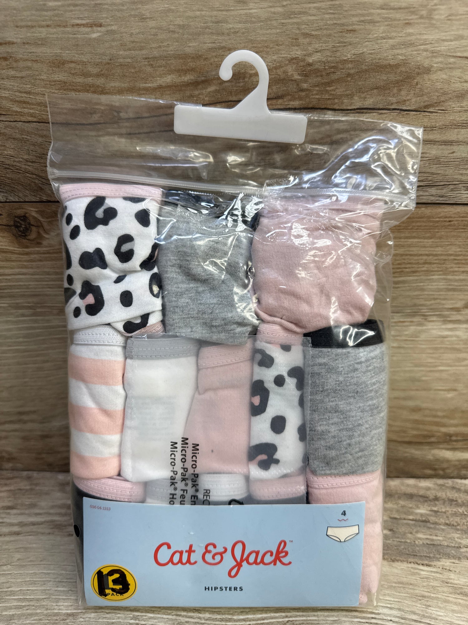NEW Cat & Jack Girls' Hipster Underwear 14pk sz 4T