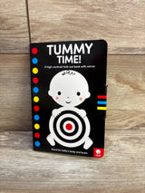 Tummy Time!: A High-Contrast Fold-Out Book with Mirror