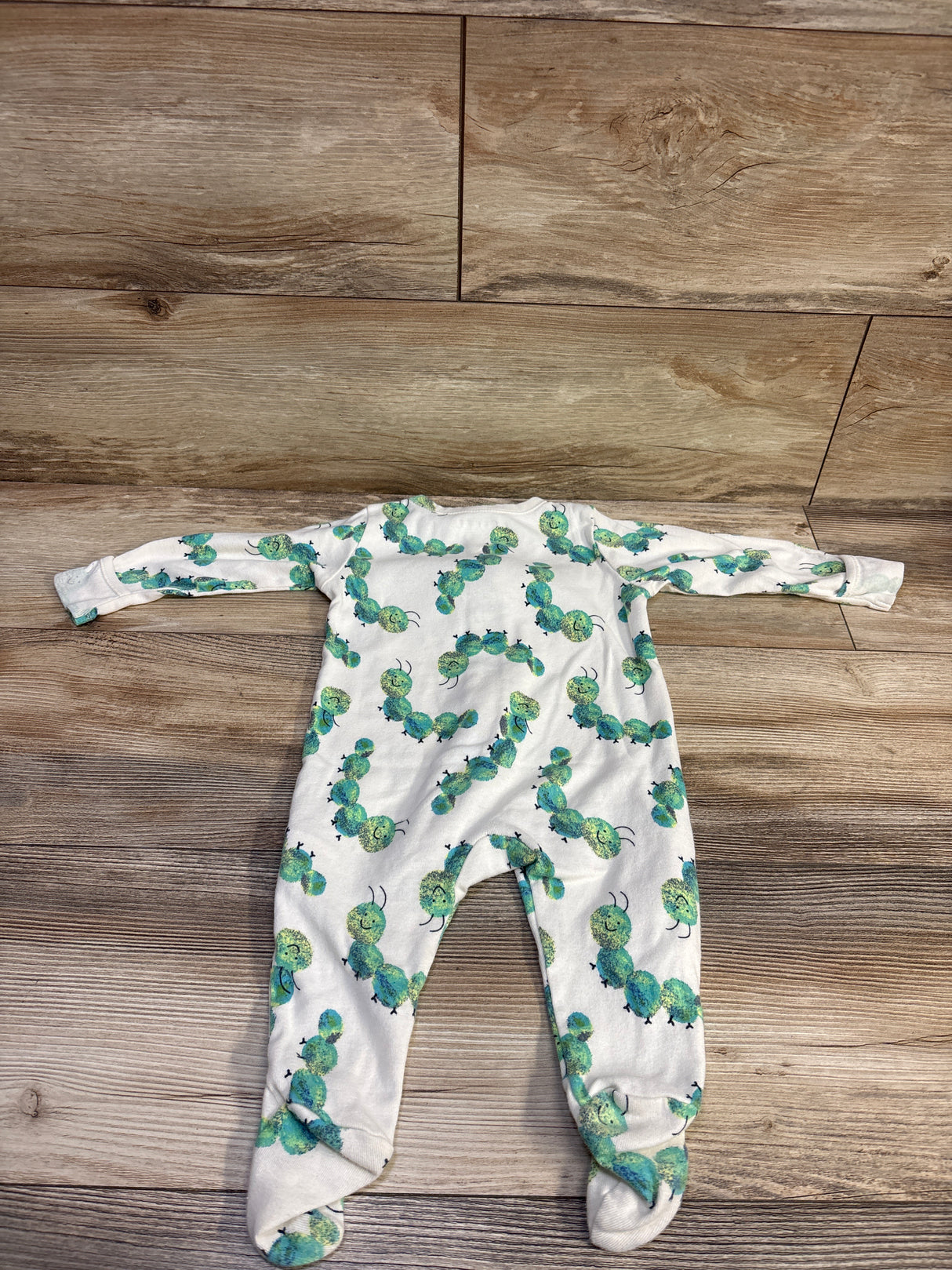 Old Navy Caterpillar Sleeper Ivory sz 6-9m