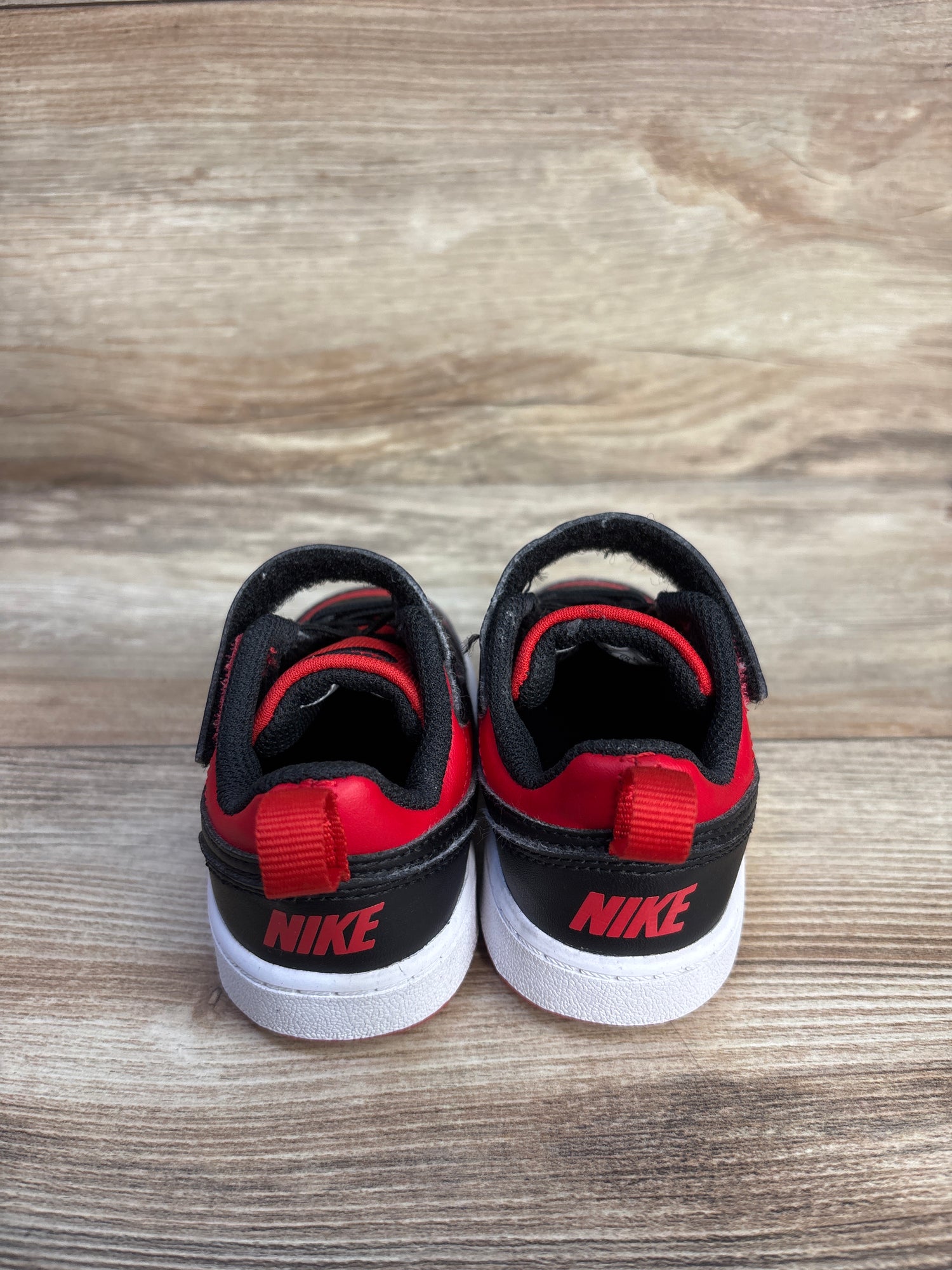 Nike Court Borough Recraft TD 'University Red Black' Sneakers sz 5c