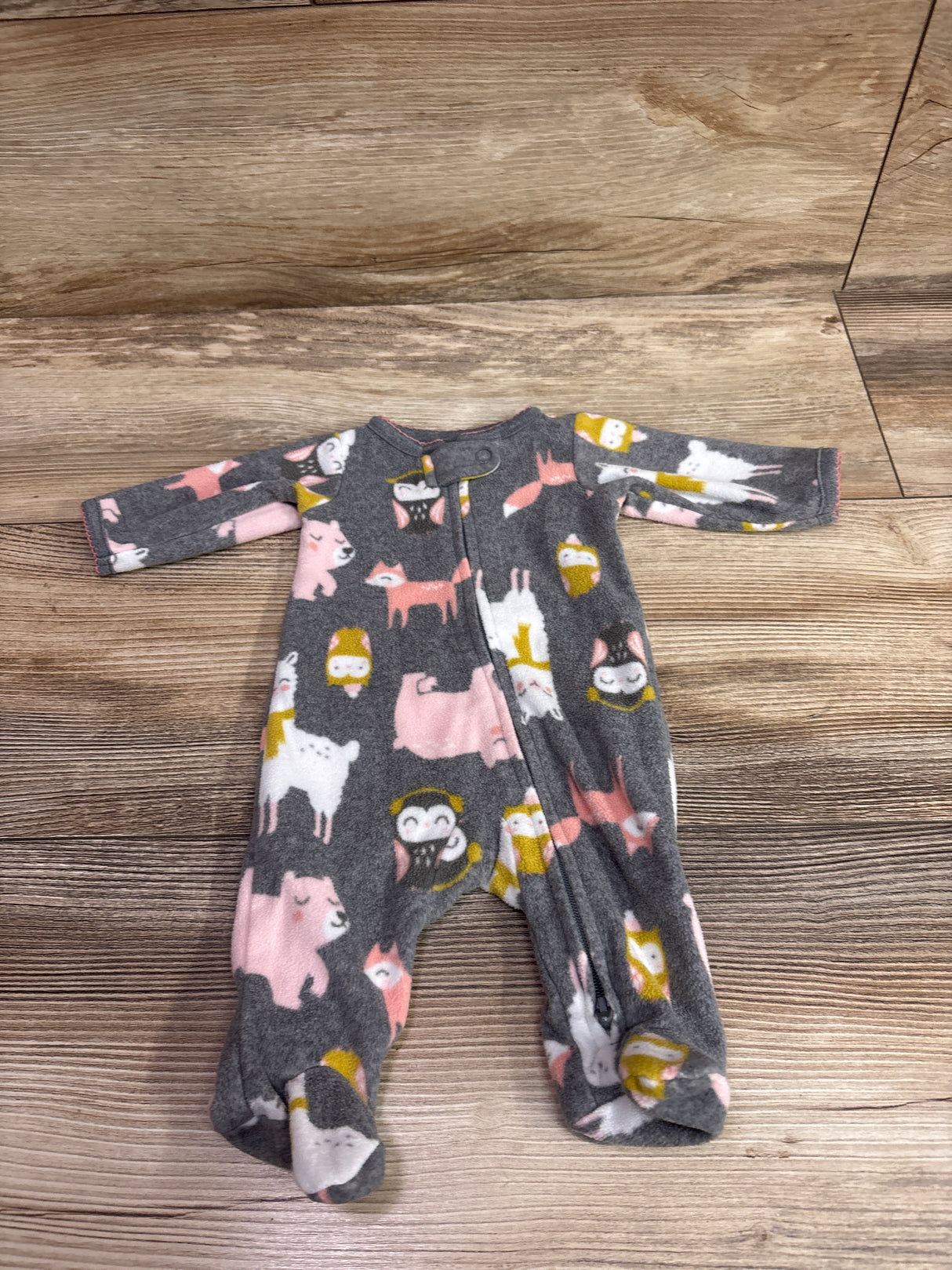 Simple Joys Blanket Sleeper Grey sz Preemie