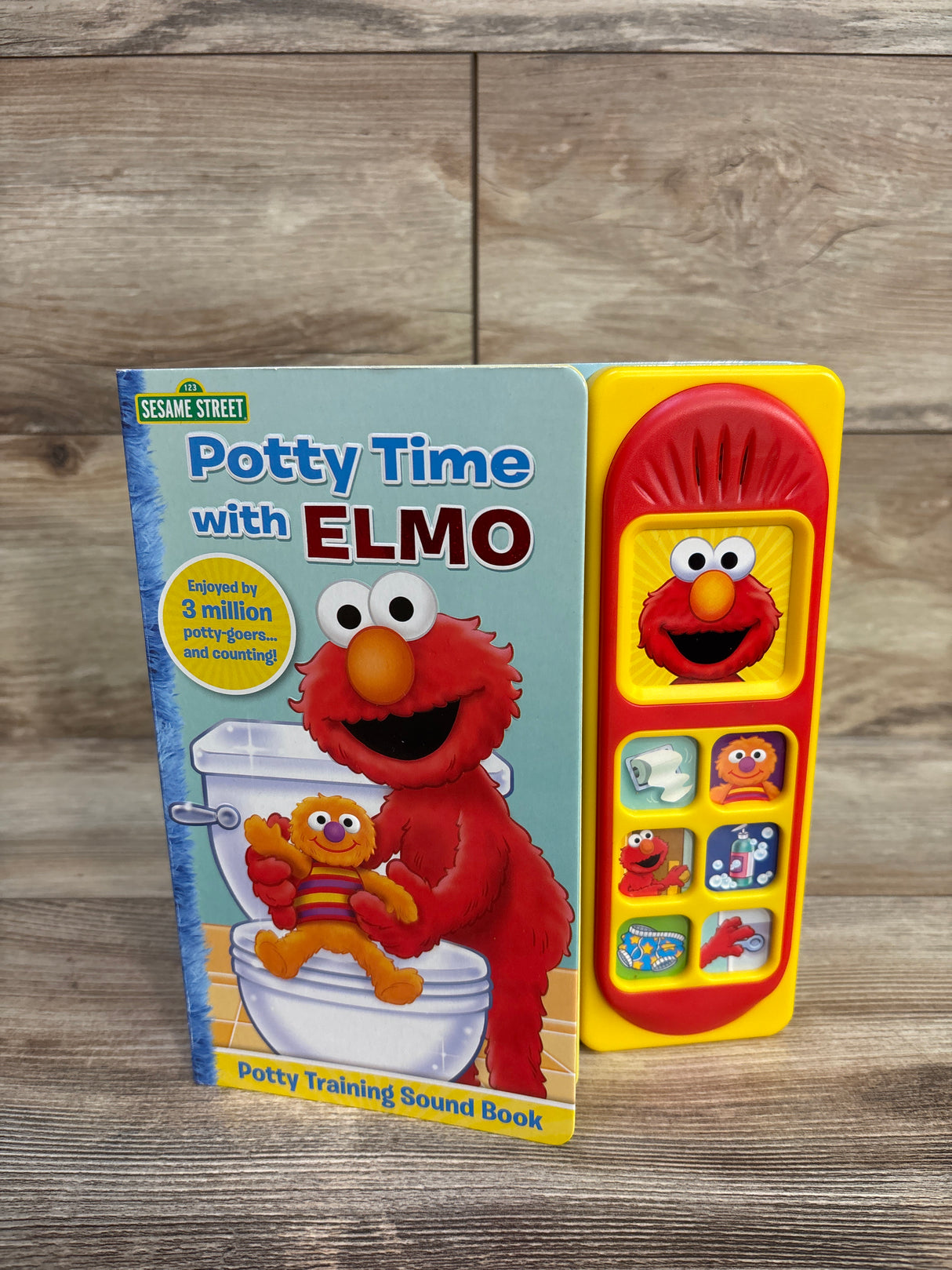 Sesame Street - Potty Time with Elmo - Potty Training Sound Book