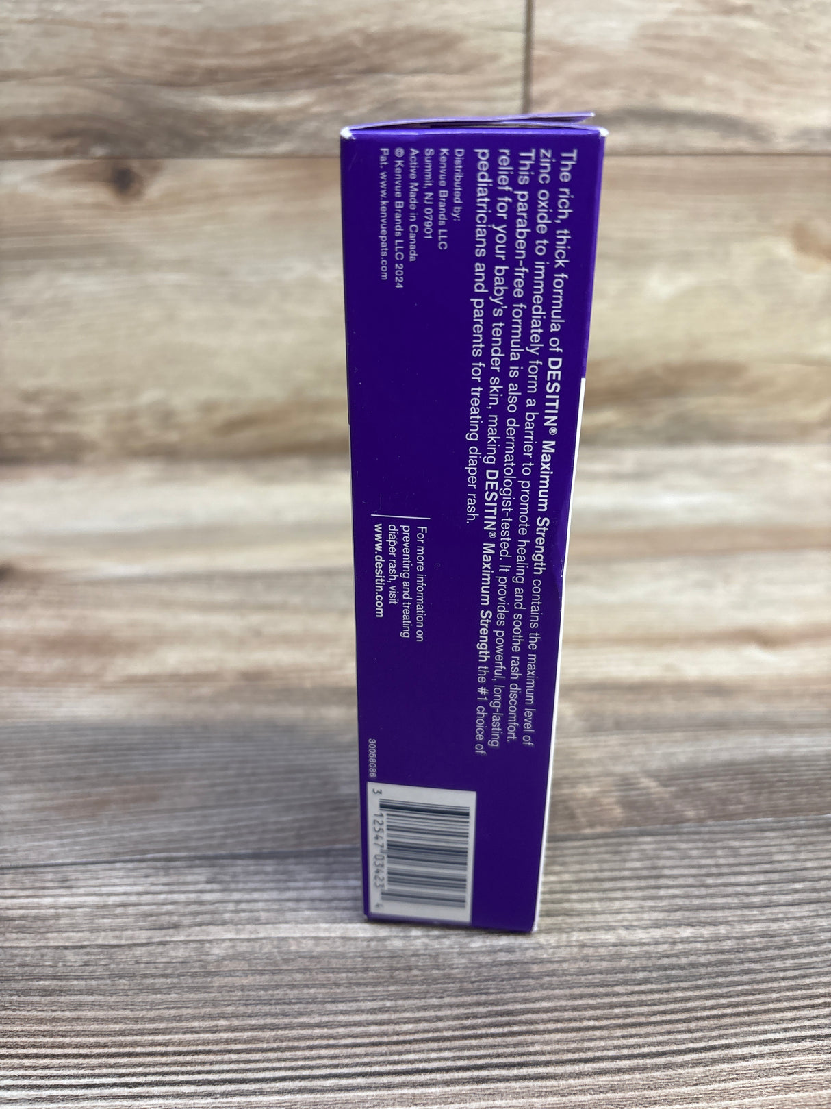 NEW Desitin Maximum Strength Baby Diaper Rash Cream, 4.8oz.