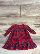 Family PJ's Plaid Night Gown Red sz 2T