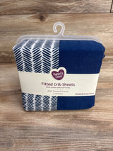 NEW Parent's Choice Fitted Crib Sheets 2pk