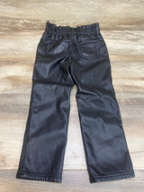 Gap Denim Just Like Mom Faux Leather Pants Black sz 4T