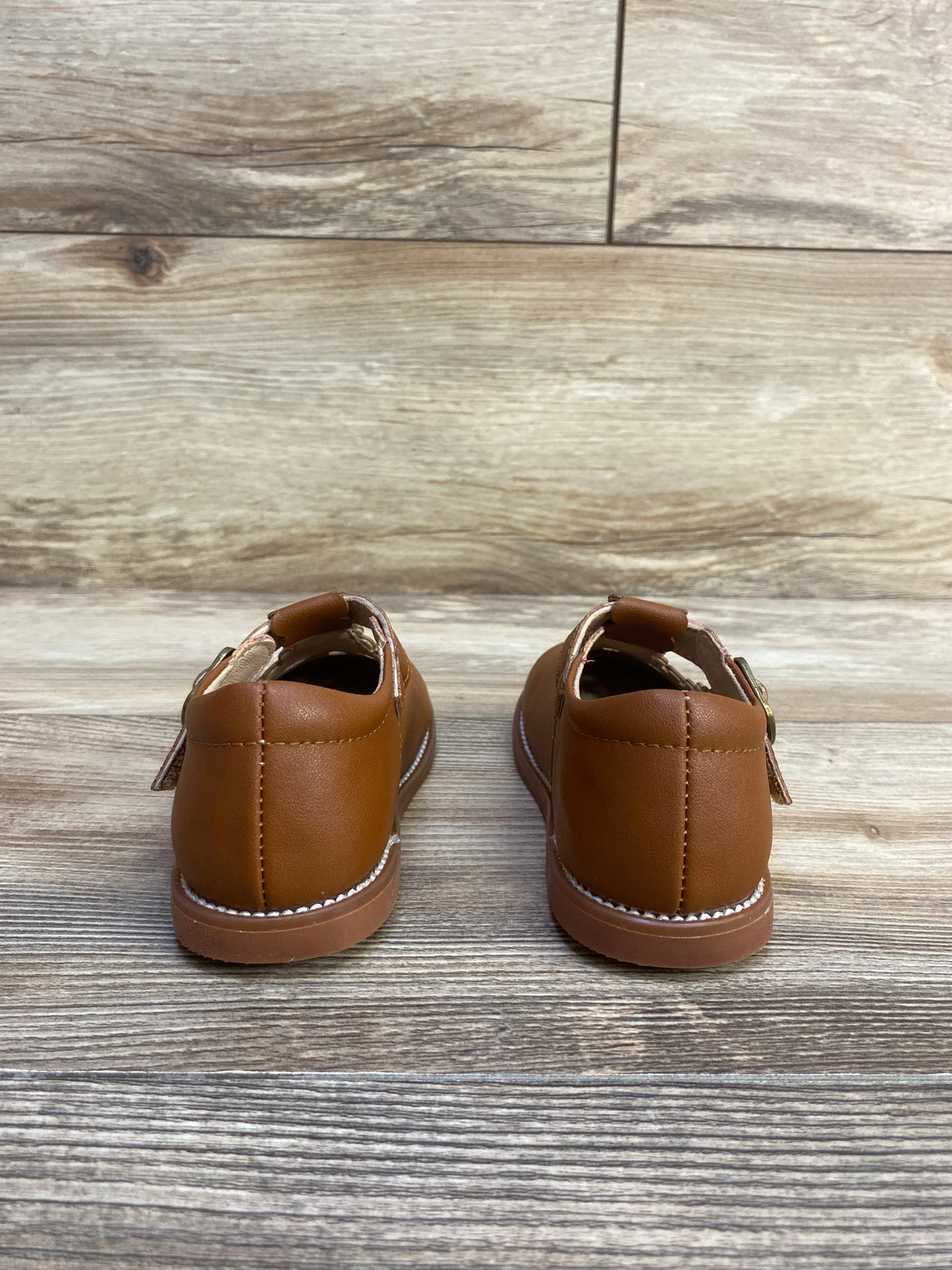 GINFIVE Mary Jane Dress Shoes Brown sz 8 - Me n Mommy To Be