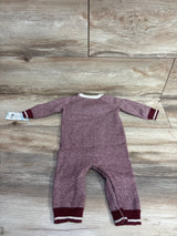 NEW Cat & Jack Sweater Knit Coverall Red sz 0-3m