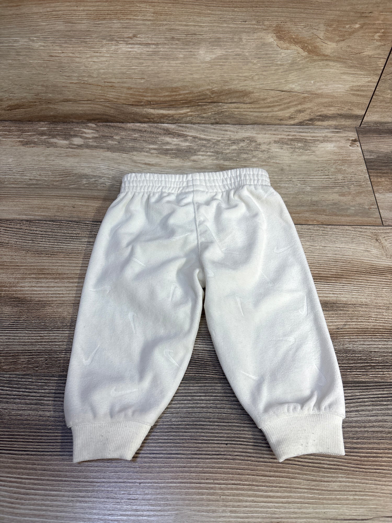 Nike Velour Joggers Ivory sz 6m