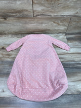 Carter's Polka Dot Fleece Bag Pink sz 0-3m