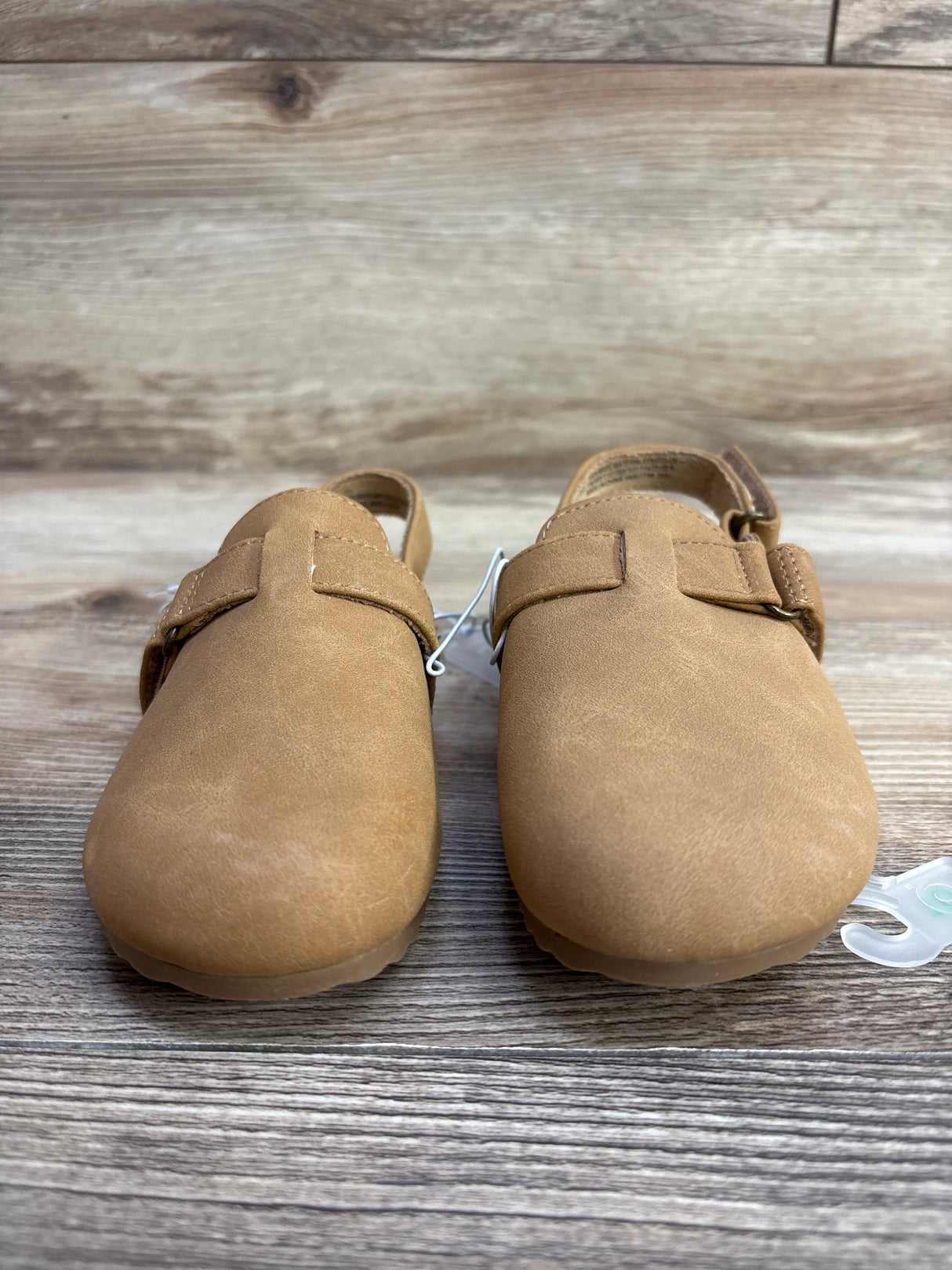 NEW Cat & Jack Marley Suede Clogs Tan sz 10c
