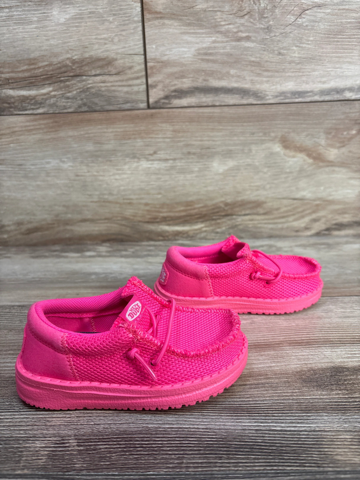 Hey Dude Wally Toddler Funk Mono in Pink sz 7c