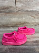 Hey Dude Wally Toddler Funk Mono in Pink sz 7c