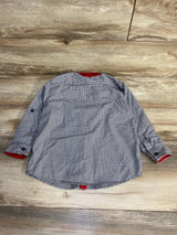 U.S. Polo Assn. Plaid Button-Up Shirt Black sz 5T - Me n Mommy To Be