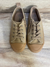 Cat & Jack Beige Canvas Casual Sneakers sz 11c