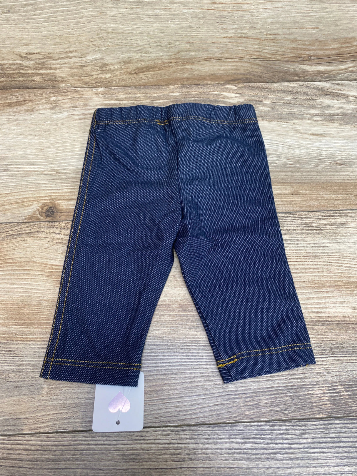 NEW Children's Place Faux Denim Leggings Navy sz 9-12m