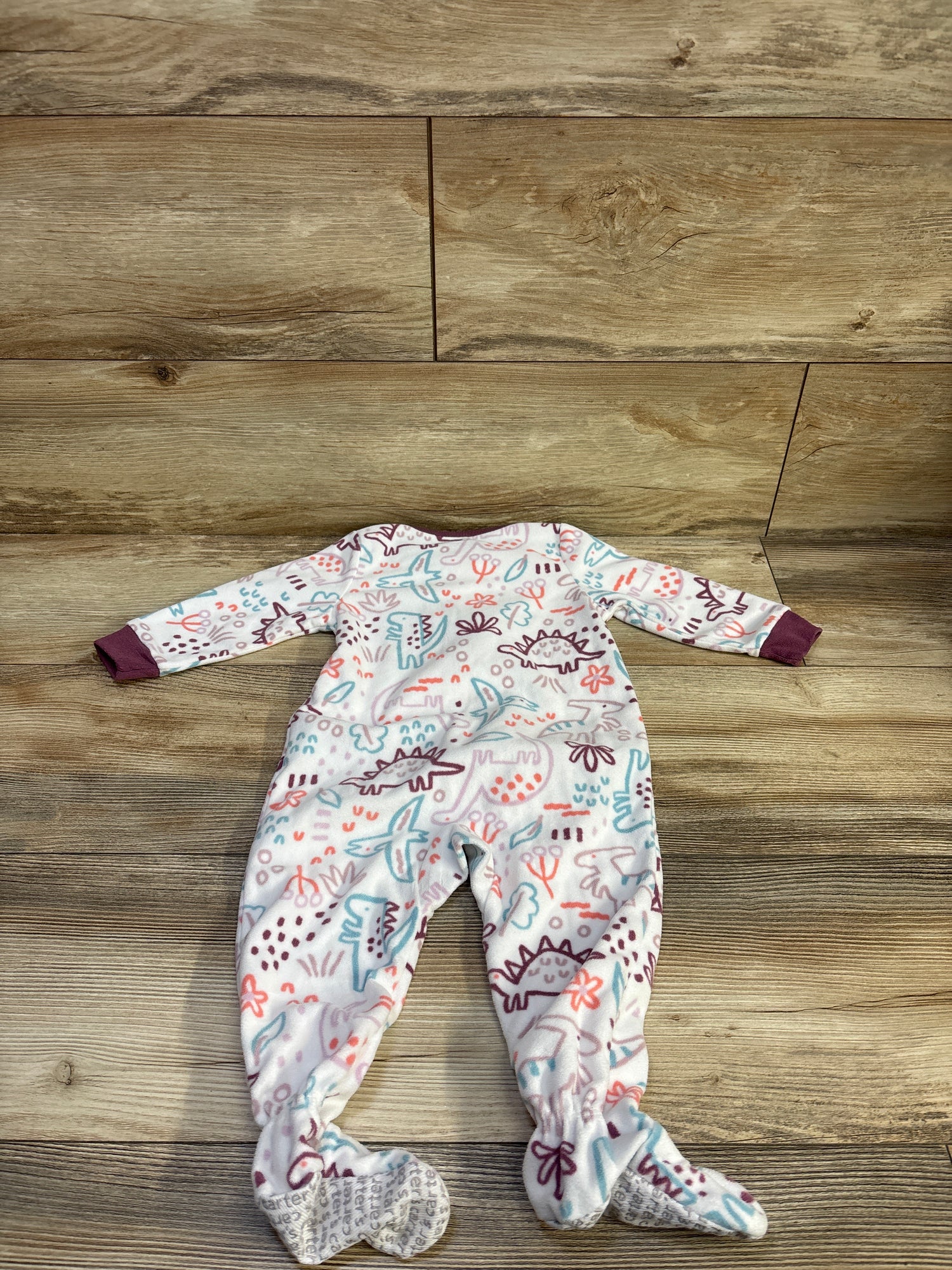 Carter's Blanket Sleeper White sz 12m