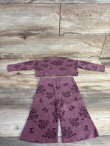 Modern Moments 2pc Knit Sweater Set Purple sz 12m