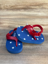 NEW Old Navy Flip Flops Blue sz 3c