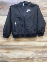 Nike Windrunner Hooded Rain Jacket Black sz 3T