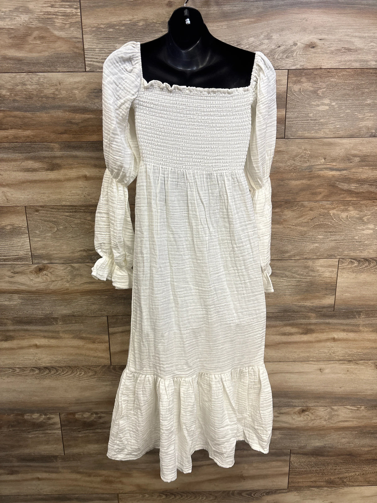 NEW Nothing Fits But Siene Maternity Dress White sz Medium