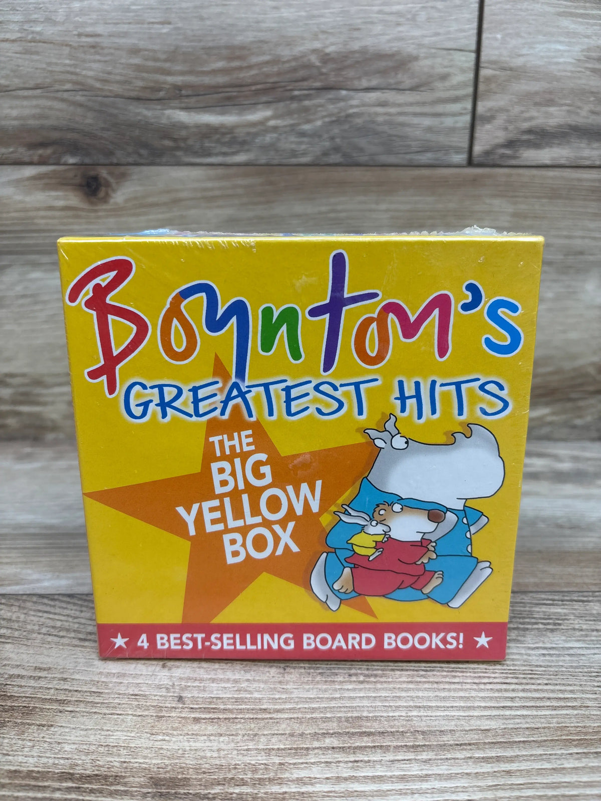 NEW Boynton's Greatest Hits the Big Yellow Box 4pk Board Books