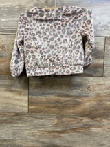 Cat & Jack Velour Leopard Sweatshirt Beige sz 18m
