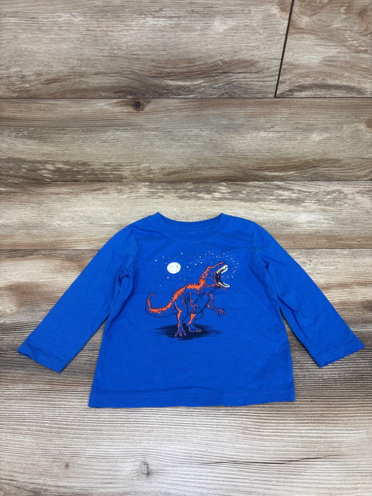 Cat & Jack Long Sleeve Shirt Blue sz 18m