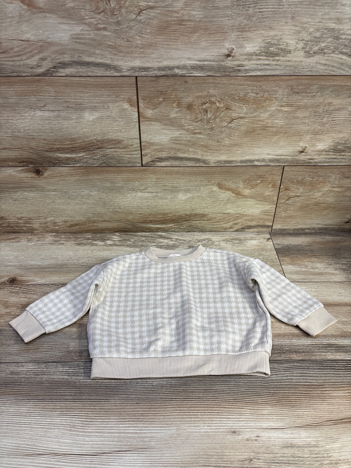 Cat & Jack Knit Pullover Sweater Beige sz 18m