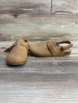 NEW Cat & Jack Marley Suede Clogs Tan sz 10c
