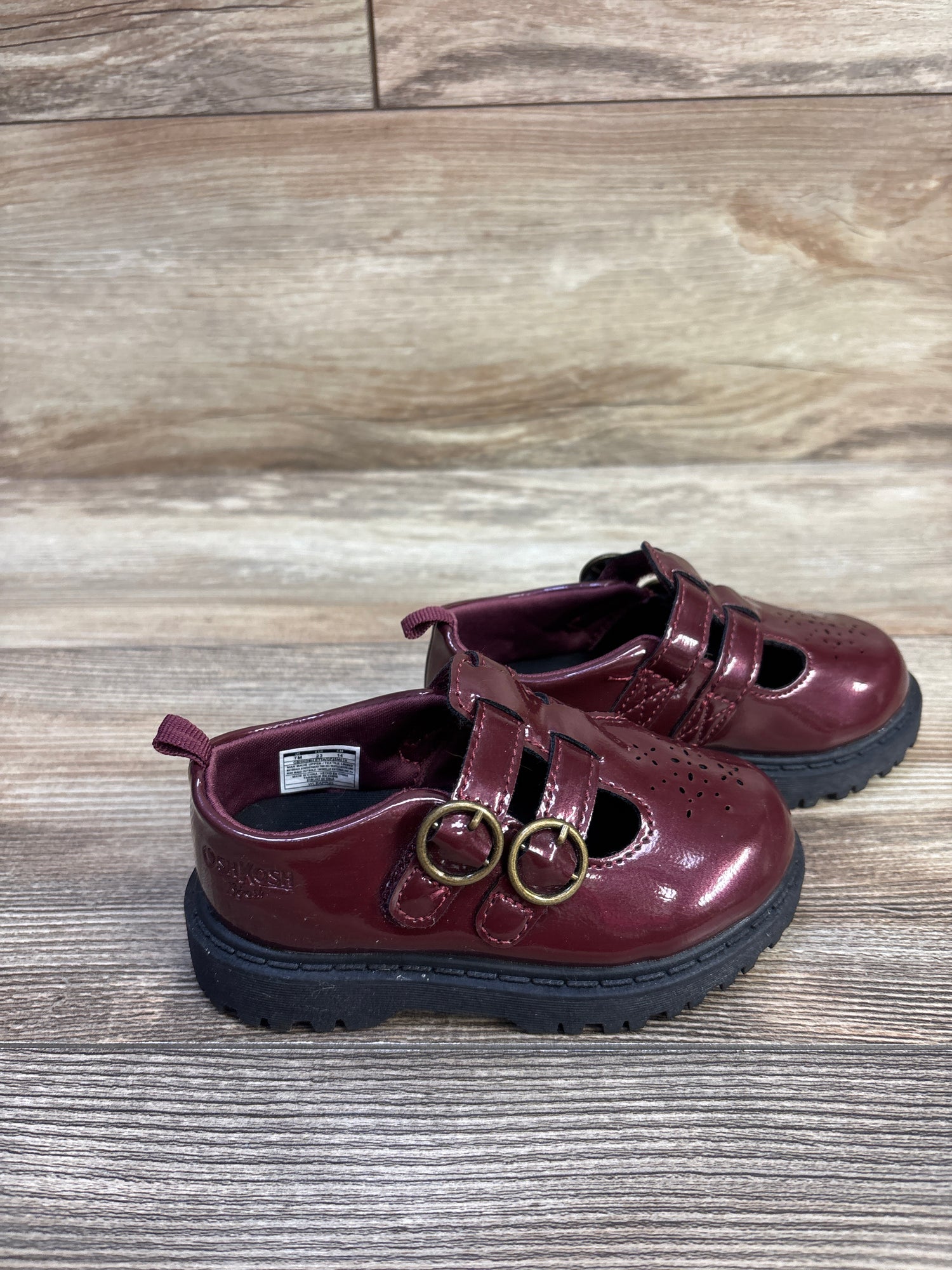 Oshkosh Etta Casual Shoe Burgundy sz 7c