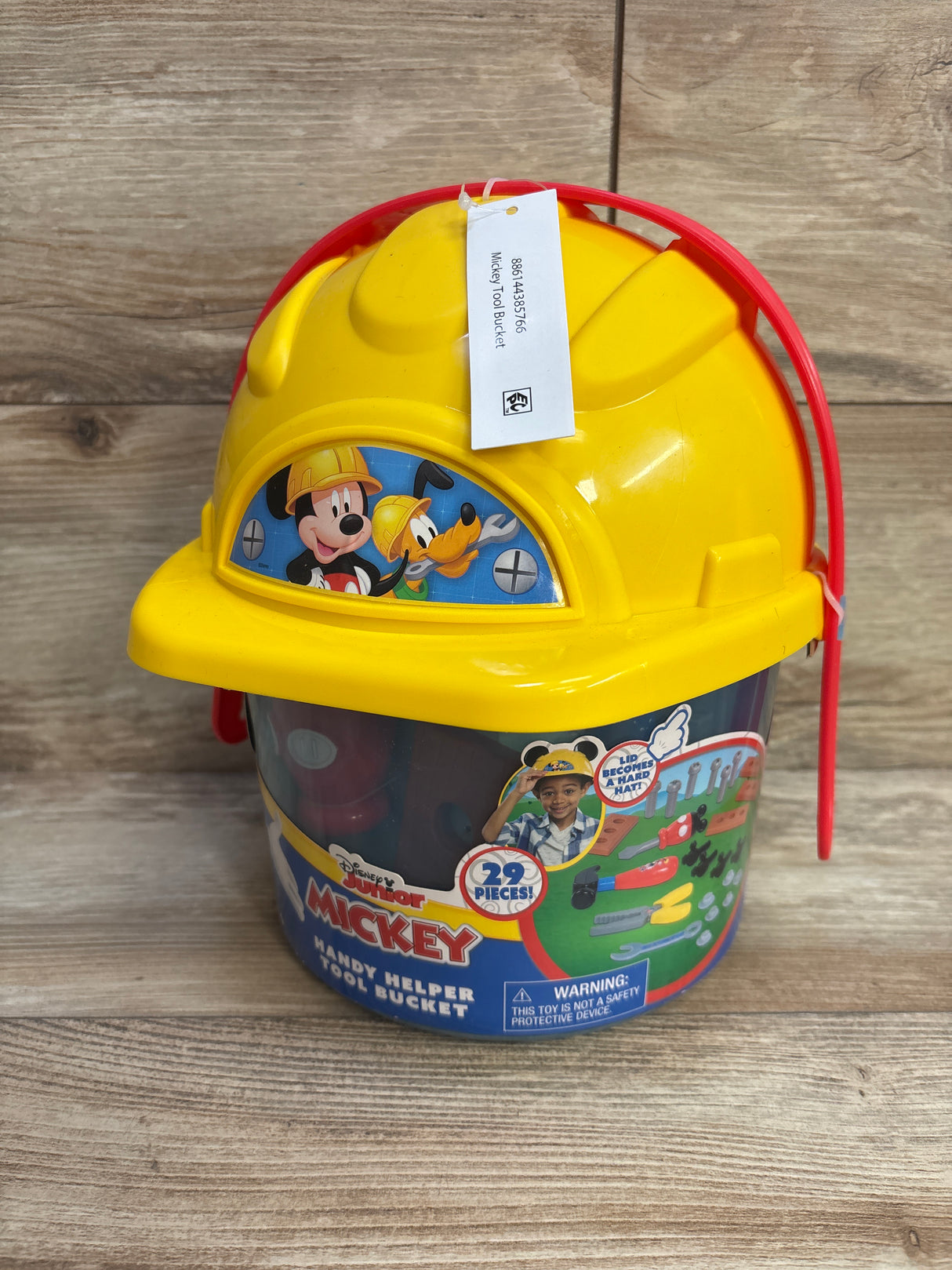NEW Disney Junior Mickey Mouse Handy Helper Tool Bucket