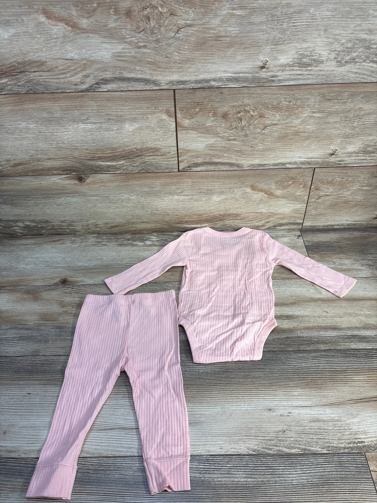 NEW Cloud Island 2pc Kimono Bodysuit & Pants Set Pink sz 6-9m