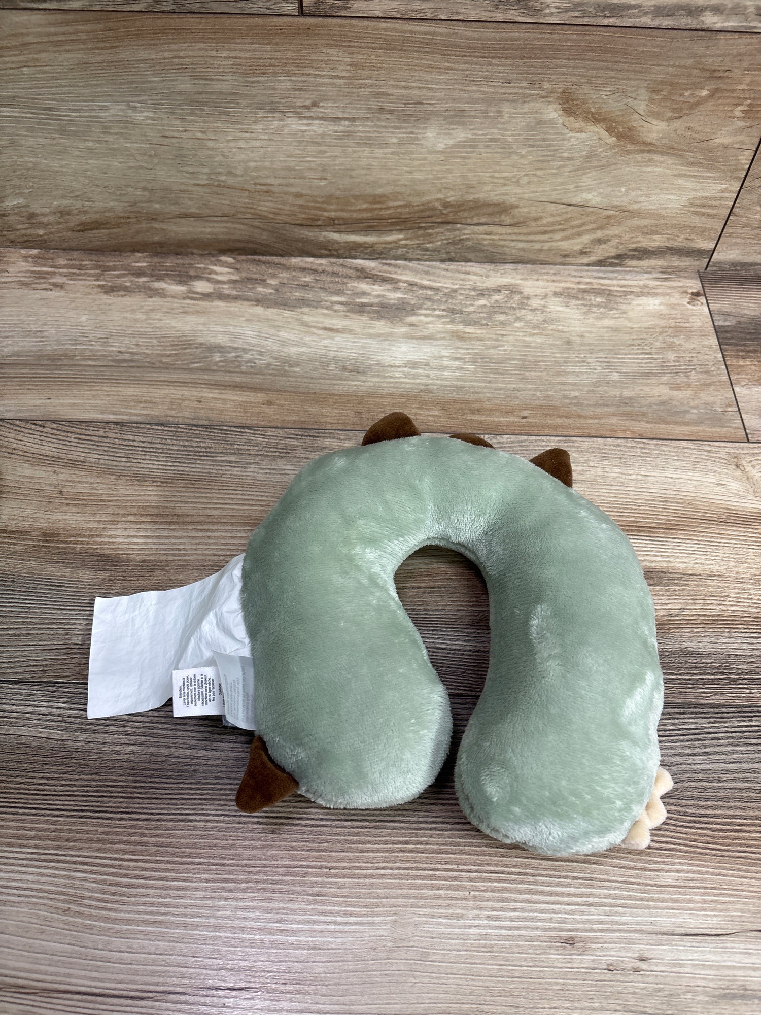 Adirondack Baby Dinosaur Neck Pillow Green